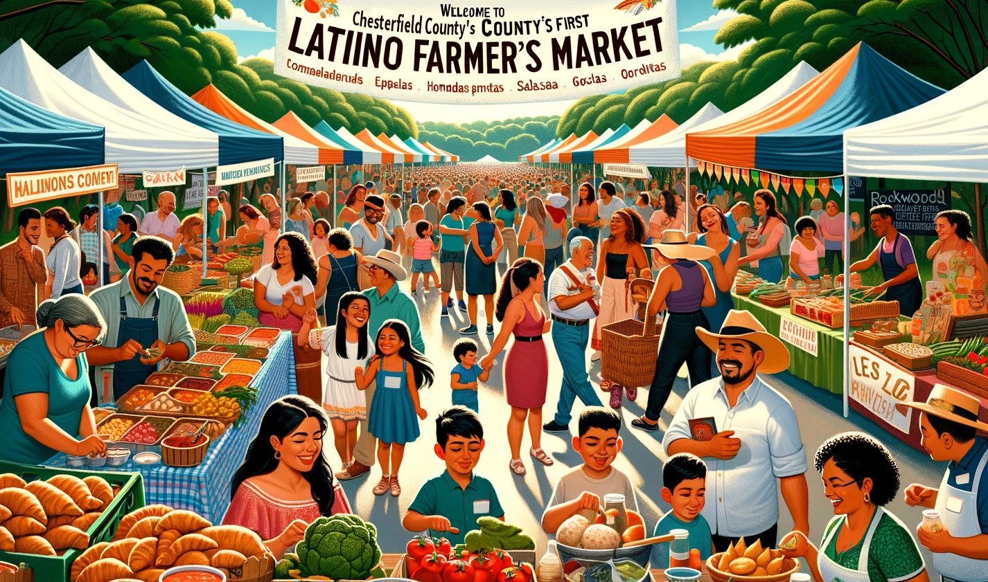 A-bustling-Latino-Farmers-Market-scene-in-Chesterfield-County-featuring-diverse-crowds-of-people-joyfully-exploring-stalls Jason Card - Article - BISTRO BUDDY | Food & Drink Community Network - Results from #45 Registered Users, Jason Card Jason Card's Profile - Results from #45 A-bustling-Latino-Farmers-Market-scene-in-Chesterfield-County-featuring-diverse-crowds-of-people-joyfully-exploring-stalls Jason Card - Article - BISTRO BUDDY | Food & Drink Community Network - Results from #45 Registered Users, Jason Card Jason Card's Profile - Results from #45
