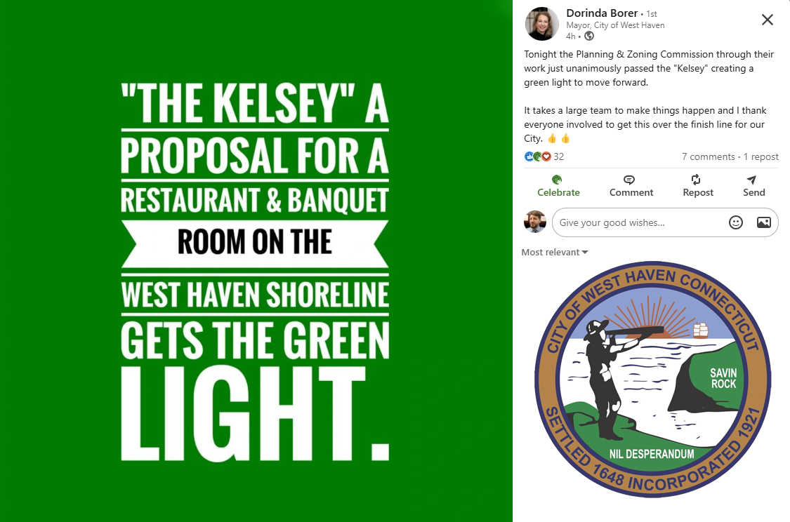 West Haven Gives Green Light to 